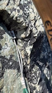 Mark Smiley | The existing rappel station was tat around a detached block with a long masterpoint extension over a sharp edge. This is an upgrade on... | Instagram