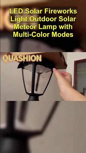 Smart APP Control Solar LED Outdoor Pillar Light for Gates & Courtyards