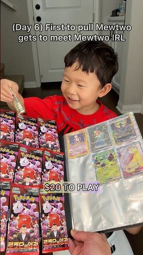 Day 6: First to pull Mewtwo gets to meet Mewtwo IRL and keep all the hits! ($857 Current Value)