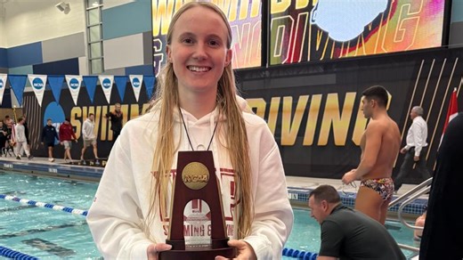 Stokes Finishes NCAA Championships as Two-Time All-American in Backstroke Events - Indiana University of Pennsylvania Athletics