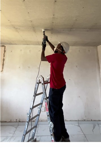 Day 1: Wiring and Ceiling Installation at Mthwalume Project