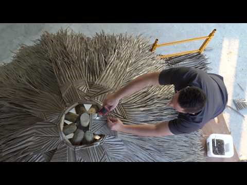 Viva Palm - How to install a Thatch Umbrella