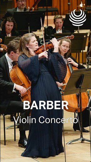 Janine Jansen performs Barber #classicalmusic #symphonylive
