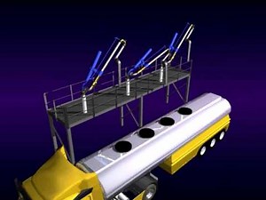 "Truck loading arm" "top loading arm"