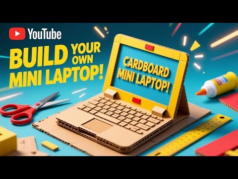 DIY Mini Laptop Tutorial! 💻