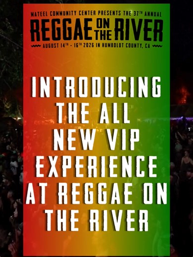 🎶VIP just got even closer to the music🎶 Big news for Reggae on the River 2026. This year we’re introducing a brand new front row access for VIP ticket holders. That means more space right up front to feel the riddim, see the artists up close, and experience the energy like never before. Your VIP experience also includes dedicated bar service, private flushing bathrooms, complimentary culinary happy hours, and beauty and wellness offerings throughout the weekend. It’s the ultimate way to enjoy