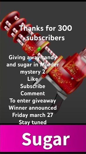 Murder mystery 2 giveaway #roblox #mm2