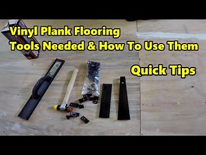 Quick Tips Vinyl Plank Flooring Tools Needed How to Use Them