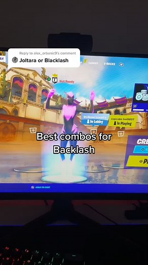 Best Combos for Backlash in Fortnite