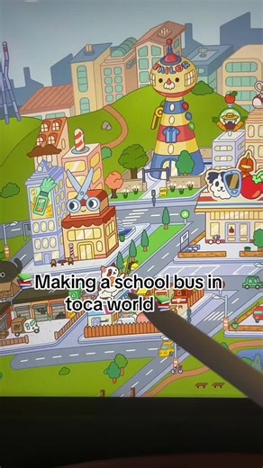 Creating a School Bus in Toca World: Watch the Transformation!