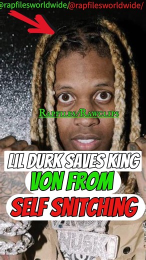 The Moment Lil Durk Saved King Von From Self-Snitching Mid-Interview 🤐