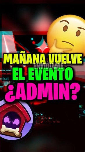 IS THE ADMIN EVENT RETURNING TOMORROW 🤔!? | Envy me #shorts