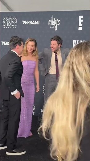Leighton Meester and Adam Brody 😍 #CriticsChoiceAwards