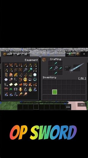 ⚔️ How To Make the Most OP Sword in Minecraft! 🔥