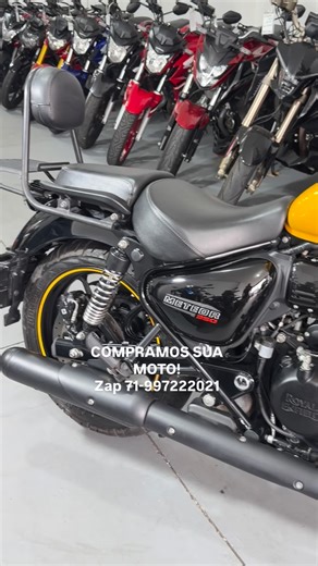 Gonçalo Motos-COMPRAMOS SUA MOTO!! on Instagram: "METEOR 350 22/23 já emplacada e transferida 2025 13.573 KM"