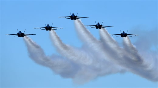 From sea and sky, Blue Angels fly high this weekend over Jacksonville Beach