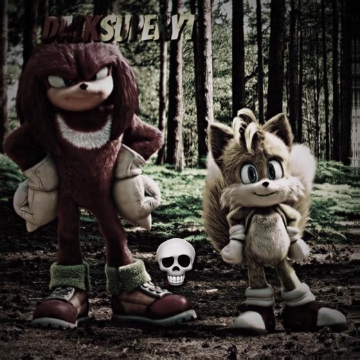 knuckles and tails speed🥶🗿| sonic the hedgehog 3