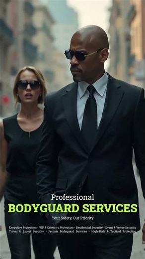 Professional Bodyguard Services You Can Trust