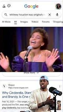 Whitney would've been a great Cinderella for an 80s tv movie #whitneyhoustonsongs #cinderella #tv