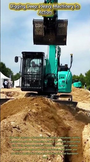 Digging Deep: Heavy Machinery in Action