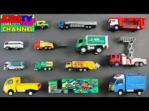 Different Types of Trucks for Kids + More Fun Learning Videos