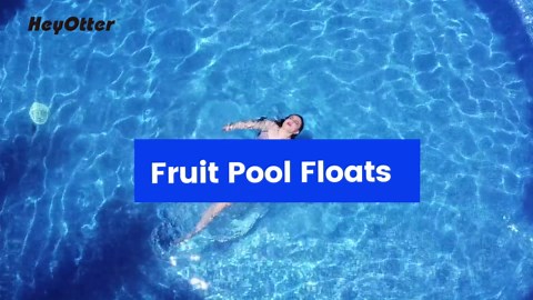 Amazon.com: HEYOTTER 4PCS Inflatable Fruit Pool Floats, Watermelon Orange Kiwi Grapefruit Swimming Rings Float Pool Tubes for Kids Summer Pool Party Lake Beach : Toys & Games