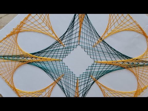 String art, greeting card, bookmarker