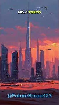 Top 10 Futuristic Cities in 2050 🌆 AI Mega Cities & Flying Cars of the Future