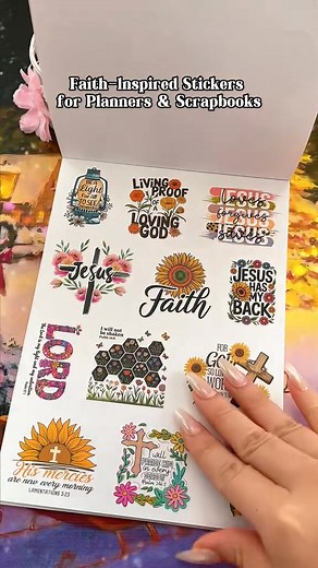 ❤️I am thrilled to offer this diverse sticker collection, designed to support and inspire your creative and spiritual journey. Whether you're documenting your Bible study, decorating your planner, or creating meaningful gifts, these stickers are your perfect companion for adding a faith-filled touch.✝️ | Normtion