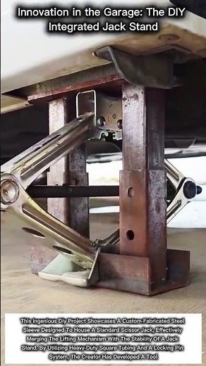 Innovation in the Garage: The DIY Integrated Jack Stand