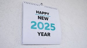 25 January 2025 Wall Calendar Stock Video Footage - 4K and HD Video Clips | Shutterstock