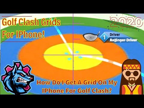 The BEST Grid Option For iPhone Users On Golf Clash! How To Access A Grid On iPhone/iPad? @JRobGC