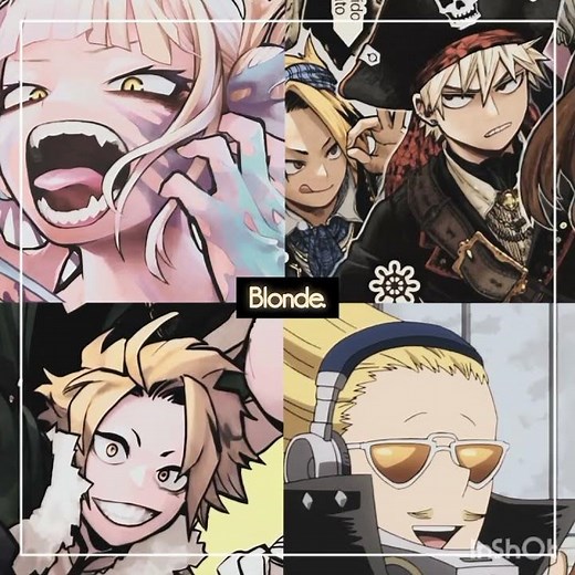 || Now you've got a blonde.. :3 || Ft: Togaraka, KiriBaku, Kamijirou and Erasermic ||