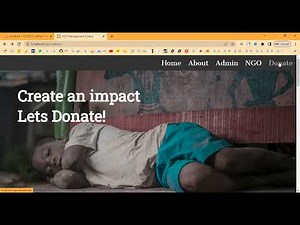 NGO Management System in PHP Application Projects