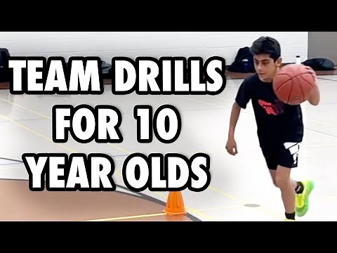 BEST Basketball Drills For 10 Year Old Basketball Teams