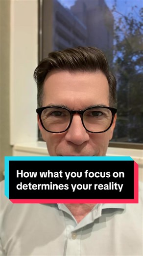 I’m going to tell you why your focus determines your reality more than you think. Your brain has a filtering system called the reticular activating system. Its job is simple: Decide what gets your attention… and what gets ignored. Because there’s too much information coming in at once. So it filters based on what it thinks is important — which is shaped by your beliefs, experiences, and repeated thoughts. Let me ask you: Have you ever noticed when you focus on something — you start seeing it eve