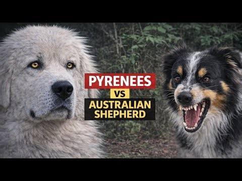Australian Shepherd vs Great Pyrenees: Why One Fails to Protect