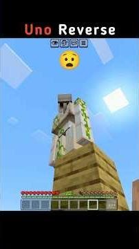 Minecraft But World is Reverse #trends #minecraft