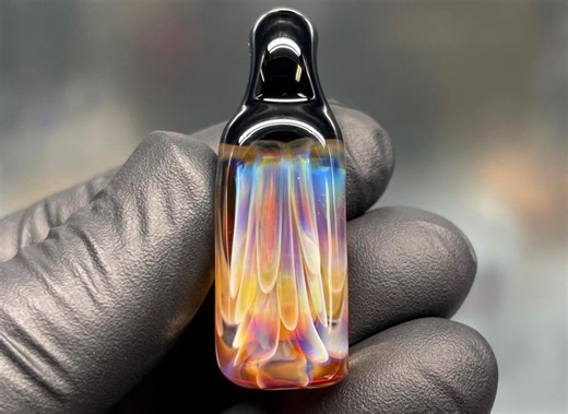 Magical Glass Pendant: Unique, Handmade in USA - Etsy