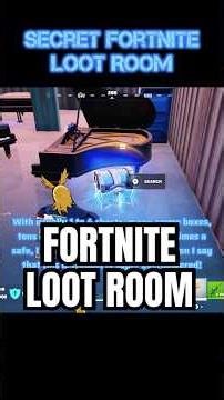 How to find the BEST Secret Loot Room in Fortnite Battle Royale!
