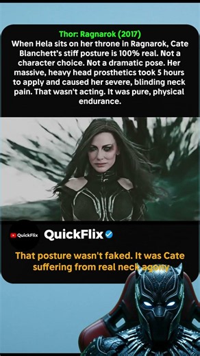 Cate Blanchett's Heavy Hela Makeup Caused Her Severe Neck Pain!! 😱😲#mcu #marvel #avengers