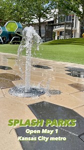 Now open! 💦 Some local Kansas City metro splash pads open for the season on May 1! 😍 We can’t wait to get back to these fun parks to cool off on hot days. Most other local splash parks will open on Memorial Day weekend, but until then you can visit one of these for outdoor play. 💧Thompson Park, Roe Park, Sapling Grove Park - Overland Park, KS @opparksandrec 💧Wilder Bluff Park, Erfurt Park - Shawnee, KS @shawneekansas 💧Zona Rosa’s Central Park - North Kansas City, MO @zonarosakc 💧Lake Olath