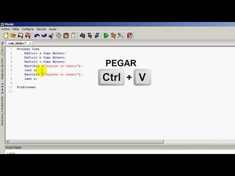 Programming with PseInt - Operations with variables
