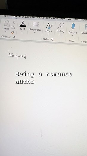 Being a romance author means spending an ungodly amount of time writing and rewriting a single sentence right before the kiss. 💋 Forget the plot. Forget the three-act or four-act structure. It’s the eyes. The tension. The pause. The half-second where everything is about to happen. 👁️ This is the unglamorous writing process: drafting, deleting, revising, line-editing, rewriting again, and trying to describe longing without using the same phrases every romance novel has used since 1997. If you’r