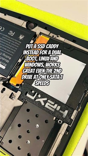 Alienware m14x r2 hdd caddy 3d printed #pcbuild #gamingcomputer #gamingpc #pccomponents #pchardware