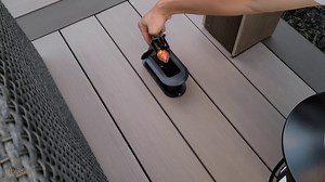 How to install electrical outlet on a deck? No Wiring Needed - DIYable.com
