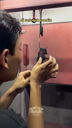 2 color powder coating tips with embossed writing