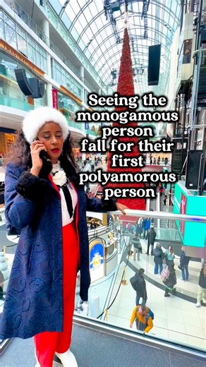 Decolonizing Love on Instagram: "Mono–poly relationships happen all the time, for a bunch of reasons. Sometimes a monogamous person meets someone who’s openly poly, catches real feelings, and decides to explore whether it can work. Sometimes that same journey helps the “monogamous” partner realize they aren’t actually monogamous after all. (I’ve said it before: most people are polyamorous, they’ve just been heavily socialized into monogamy.) Other times, someone realizes they’re poly later in li
