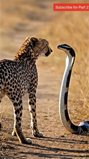 Cheetah vs Giant Python — Speed Meets Raw Power!