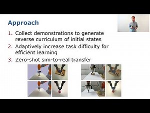 Adaptive Curriculum Generation from Demonstrations ICRA Presentation
